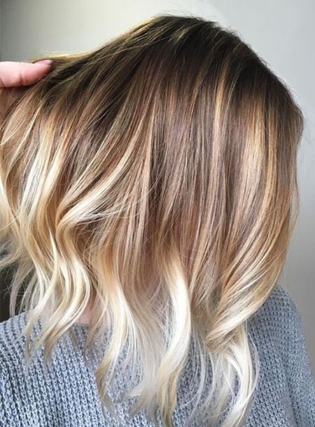 Blonde Balayage Short Hair