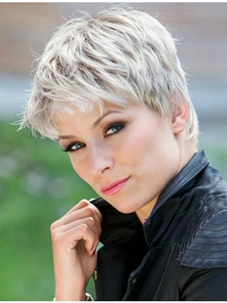Blonde Pixie Hair