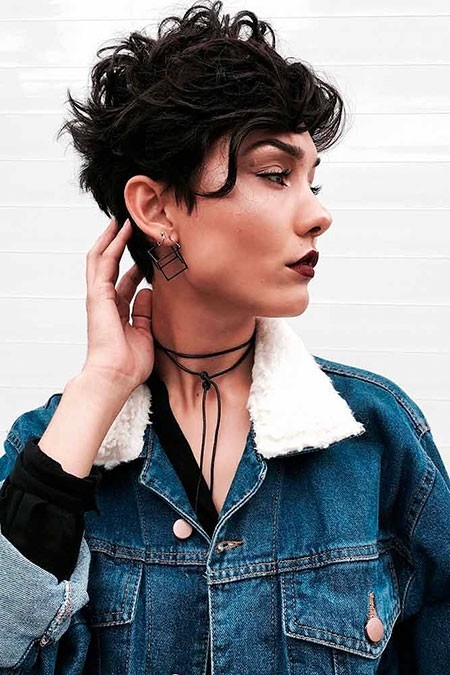 Curly Short Hair
