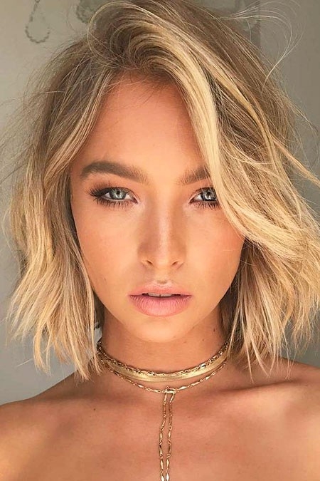 Layered Messy Hairstyle