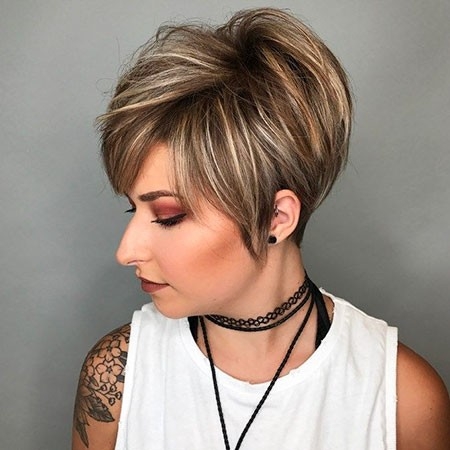 Layered Short Hair