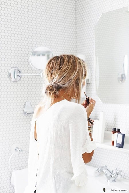 Messy Updo Hair