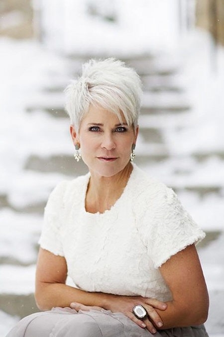Pixie Hair for Middle Aged Women