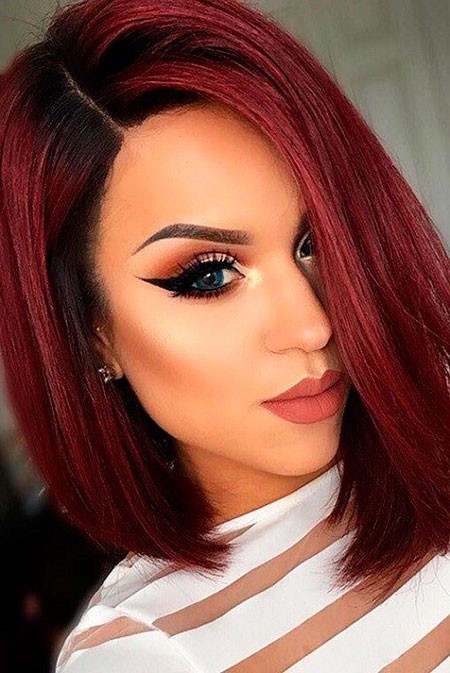 Red Hair Color Short Hair