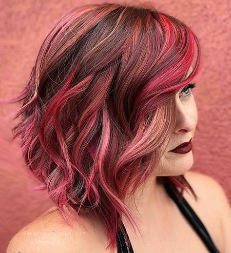 Reddish Balayage Hair