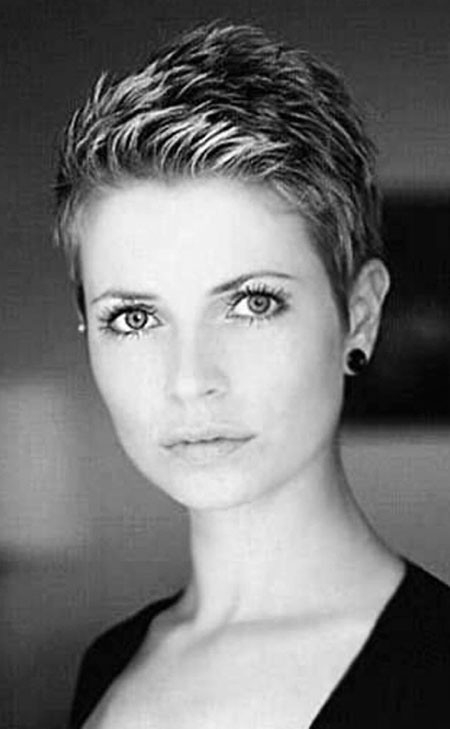 Short Spiky Pixie Crop