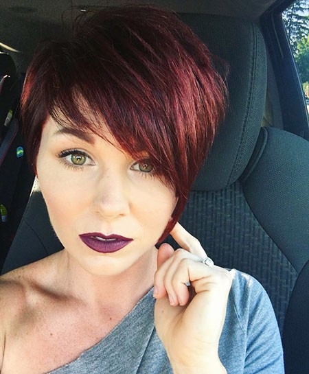 Side Swept Bangs Cut