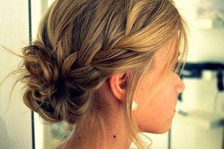 Updo Hairtyle for Short Hair