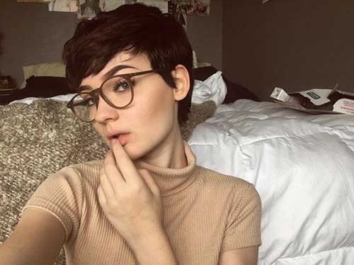Androgynous Short Pixie Cut