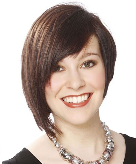 Asymmetrical Short Hairstyle For Women