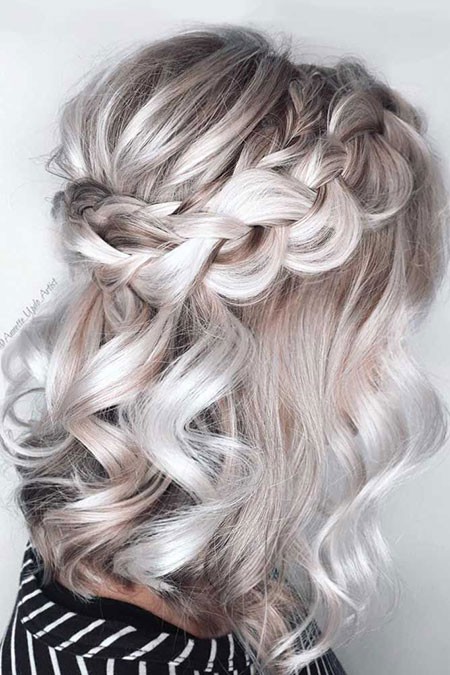Braided Curly Hair