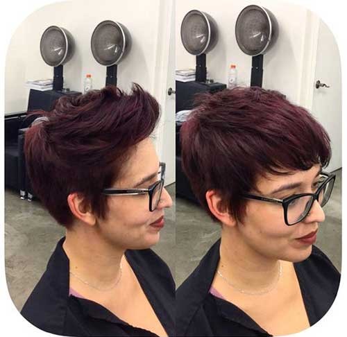Brunette Pixie
