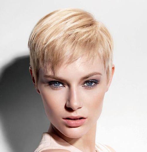 Classic cute short pixie haircut