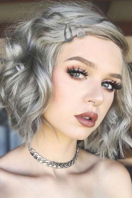 Grey Blonde Hair