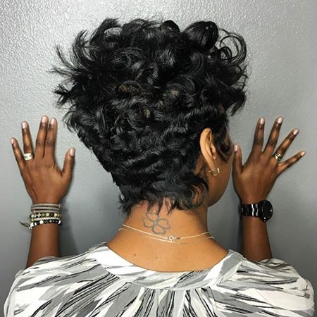 Pixie Cut Back View