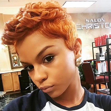 Pixie Cut with Girl