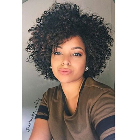 Short Black Curly Hairtyles