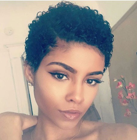 Short Natural Curly Hairstyle