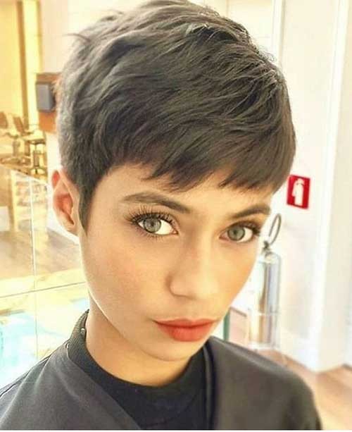 Straight Hair Pixie