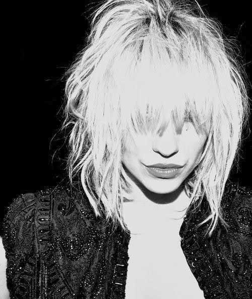 The Best Messy Blonde Shaggy Bob