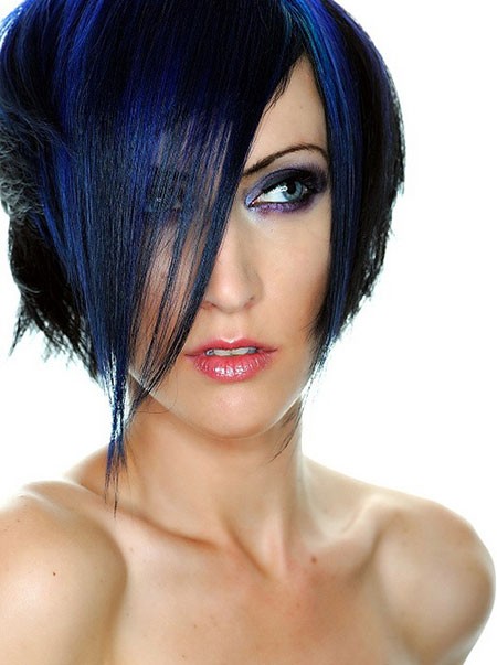 Trendy Short Asymmetrical Hair