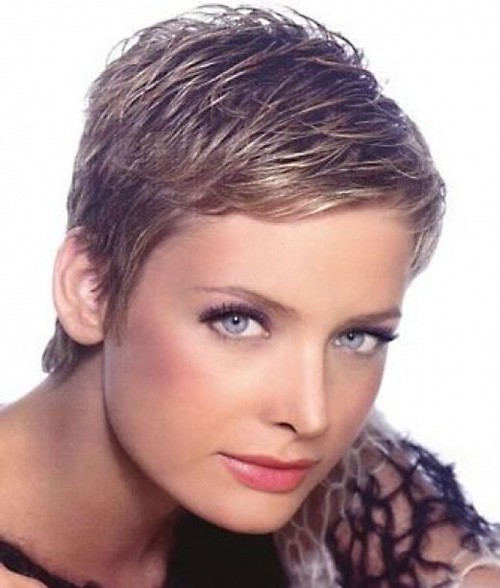 Very short pixie haircuts