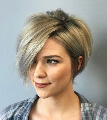 Angled Bob Hair