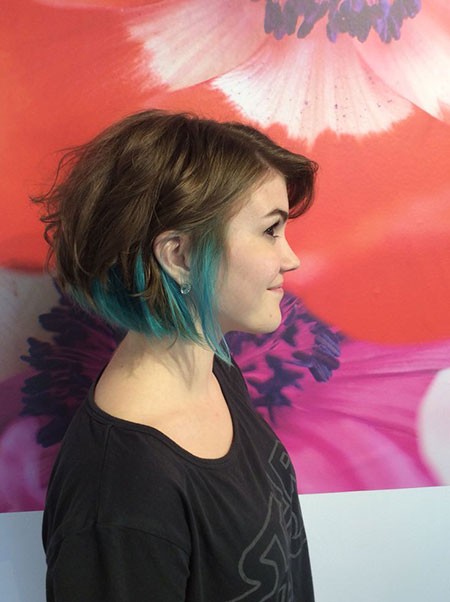 Bob with Blue Finishes