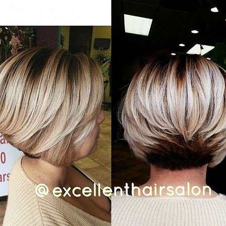 Layered Bob Cut