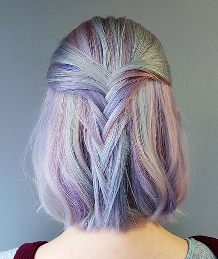 Multi colored Briaded Hair