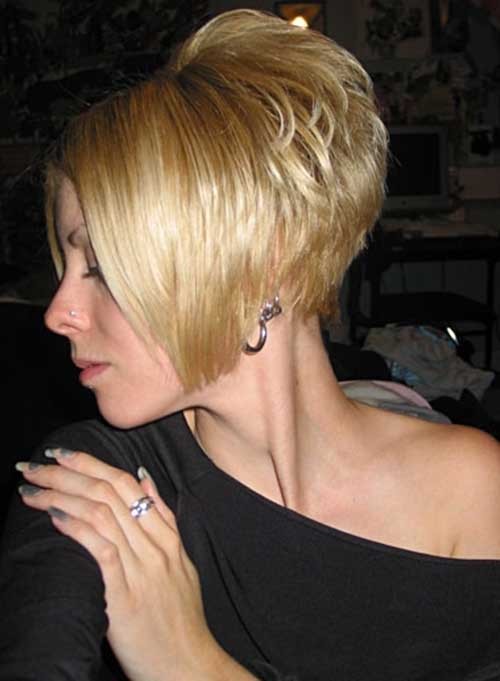 Short Stacked Swing Bob Haircut