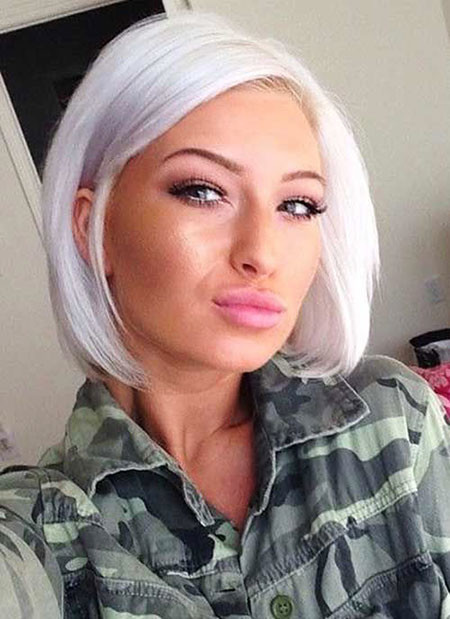 Beach Blonde Chin Length Bob