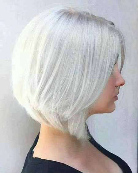Blonde Bob with Blue Tinge