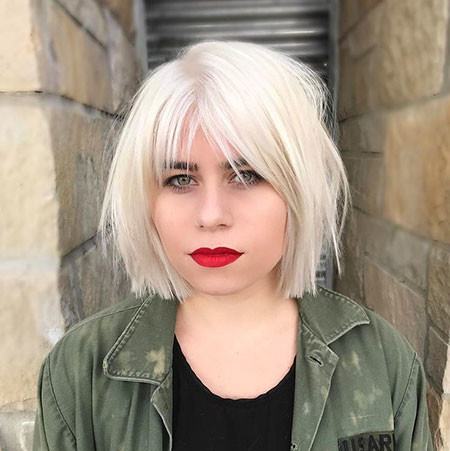 Choppy Bob and Fringe