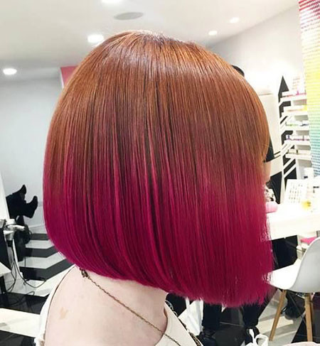Ginger and Pink Hair