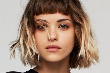 Short Hair with Bangs