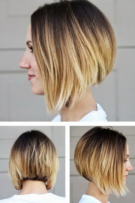 Blonde Ombre Bob Hair