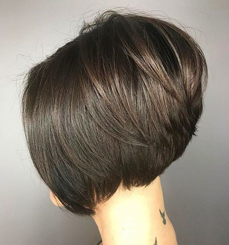 Neck Length Layered Bob Haircut