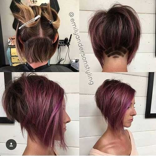 Dark Brown Short Bob