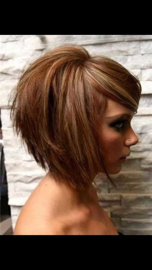 Layered Bob Cut