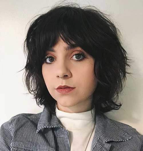 Short Hair with Bangs