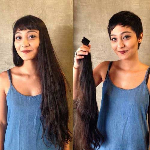 Short Pixie Cut