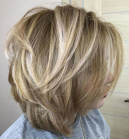 Blonde Balayage Bob Hairstyle