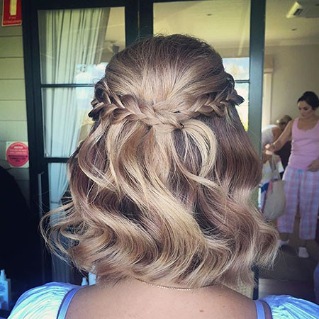 Braided Wavy Hairstyle