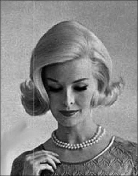 Chic Hairstyle with High Crown