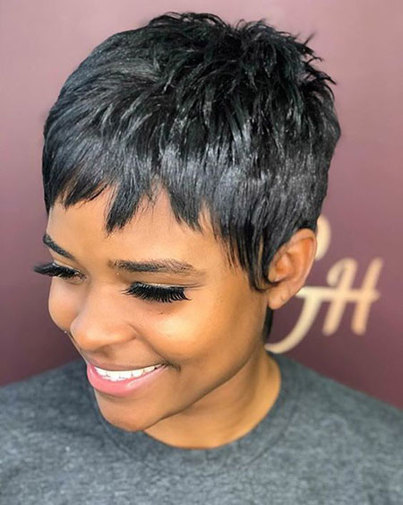 Choppy Pixie Hairstyle