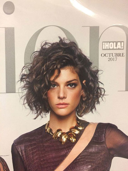 Curly Bob Hairstyle