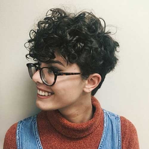 Curly Pixie Undercut