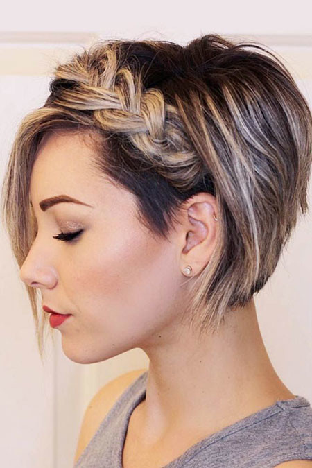 Cute Short Braid Style