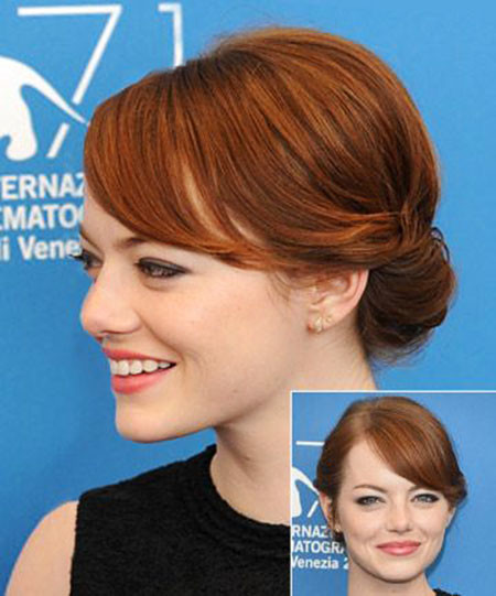Emma Stone Updo Hair